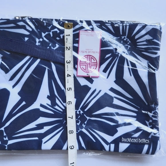 Buckhead Betties Mosaic Floral Navy Swim Sac. NEW. #SS-23408 - Picture 8 of 8